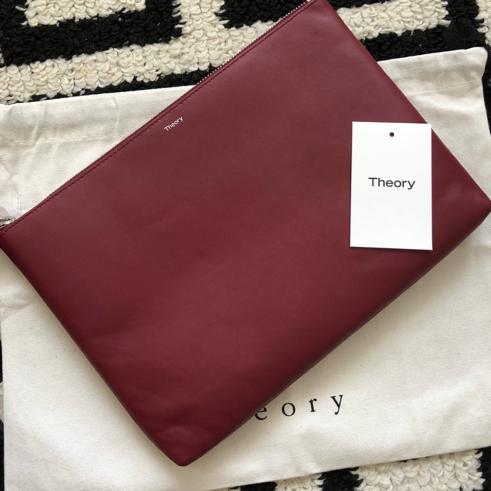 Theory Zip Pouch/Clutch